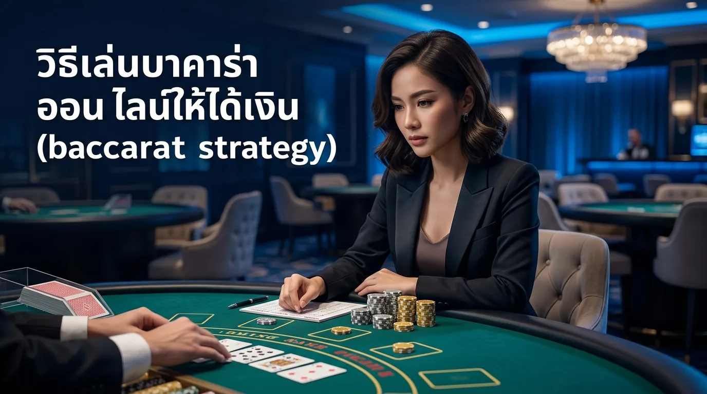 วิธีเล่นบาคาร่าออนไลน์ให้ได้เงิน
